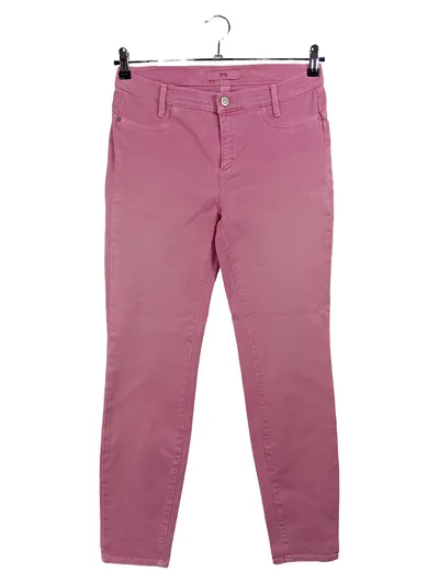 BRAX Stoffhose Damen Pink Gr. 38 W29 Casual Baumwolle