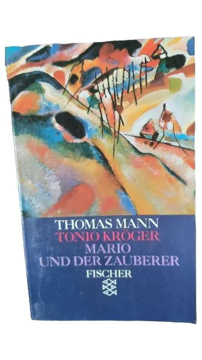 Thomas Mann Tonio Kröger Mario und der Zauberer Fischer Taschenbuch Buch