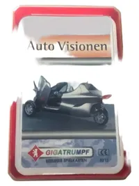 ASS Altenburger Gigatrumpf Auto Visionen Quartett Kartenspiel ab 6 Jahre 2