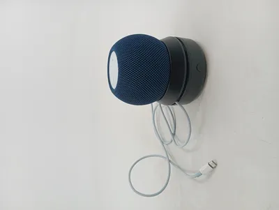 Apple HomePod Mini Smart Speaker Blau mit PlusAcc Akku Basis
