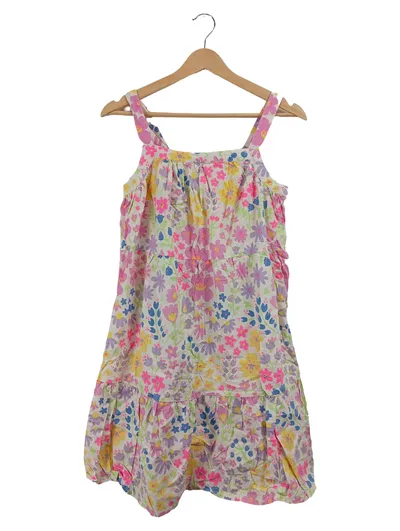 Yigga Sommerkleid Mädchen Gr. 158, 164 Mehrfarbig Blumenmuster