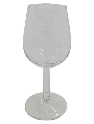 Böckling Weinglas 250ml Transparent mit Aufdruck BLAUMACHER 14cm