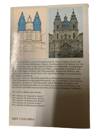 Barock - Architektur, Bildhauerei, Malerei, Kunsthandwerk - Band 1 Bildband
