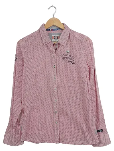 SOCCX Hemdbluse Vintage Yacht Challenge Damen Gr. 38 Rosa Maritim