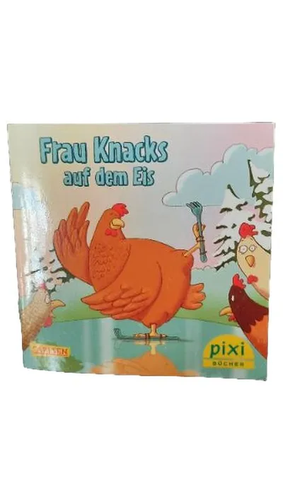 Carlsen Pixi Buch Frau Knacks auf dem Eis Kinderbuch Huhn Schlittschuh