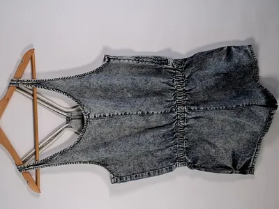 Subdued Damen Jumpsuit Kurz Overall Jeans-Look Blau Gr. 36 S Casual