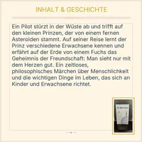 Der Kleine Prinz - Antoine de Saint-Exupéry - Karl Rauch Verlag - Buch 3