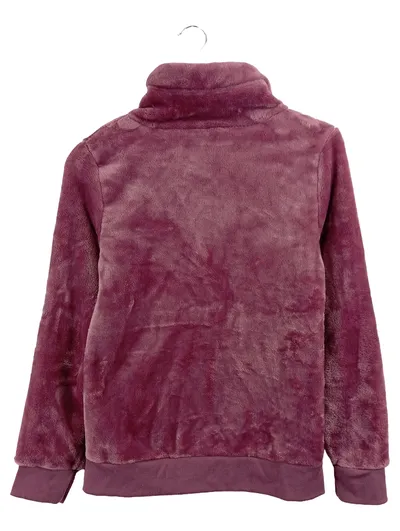 Yigga Mädchen Felljacke Fleecejacke Kuscheljacke Lila Gr. 158, 164