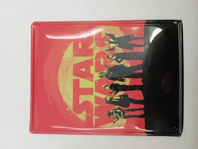 Star Wars Blechschild Retro Metallschild 30x40cm Charakter Motiv Rot