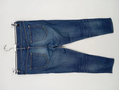 Koral Damen Jeans Slim Fit W 30 Blau Stretch Casual Hose