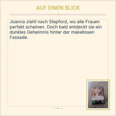 Die Frauen von Stepford DVD Thriller Film Nicole Kidman Matthew Broderick FSK 12