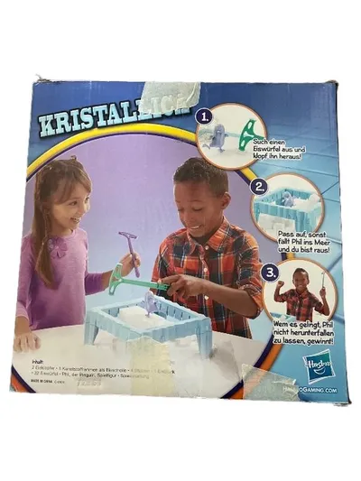 Hasbro Kristallica Geschicklichkeitsspiel Pinguin Eis klopfen Kinder ab 3 Jahre