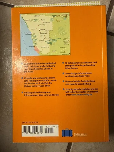Stefan Loose Reiseführer Namibia Buch mit Karten Autor Stefan Loose