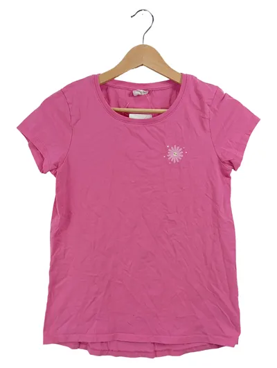 Famy T-Shirt Pink Blumenprint Gr. 158, 164 Kurzarm Casual