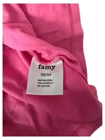 Famy T-Shirt Pink Blumenprint Gr. 158, 164 Kurzarm Casual
