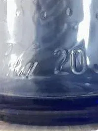 Coca-Cola Glas Dosen-Design 20 Jahre Jubiläum McDonald's Blau 350ml 3