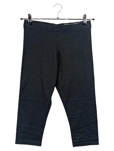 esmara Damen Capri Leggings 3, 4 Hose Schwarz Gr. M 38 Baumwolle Basic