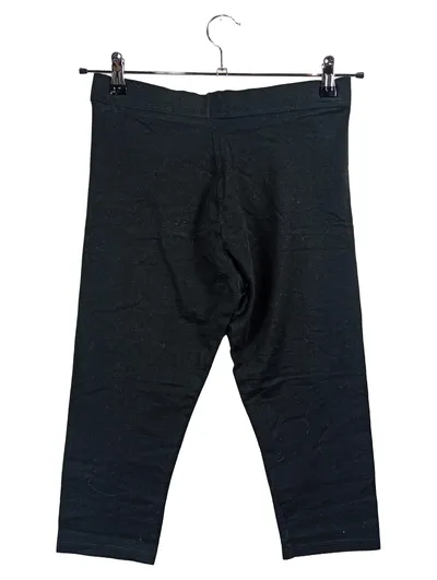 esmara Damen Capri Leggings 3, 4 Hose Schwarz Gr. M 38 Baumwolle Basic