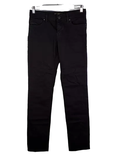 Mavi Uptown Damen Jeans Straight Leg Stoffhose W29 L32 Schwarz