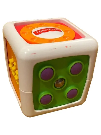 Fisher-Price Lernwürfel Motorikspielzeug Baby Aktivitätswürfel Bunt