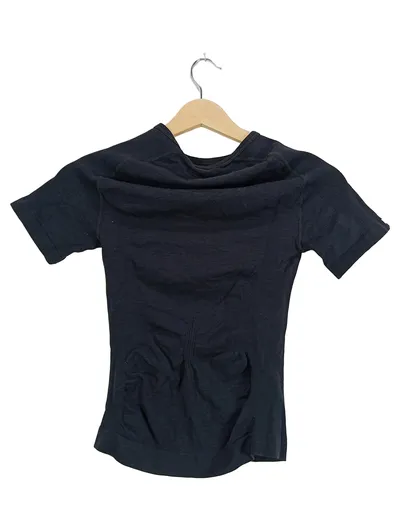 FALKE Damen Funktionsshirt Sport Shirt Schwarz Gr. 36 S Kurzarm