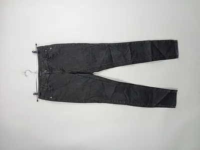 Marc Cain Damen Jeans Slim Fit Hose Denim Schwarz Gr. 34 W26 Casual