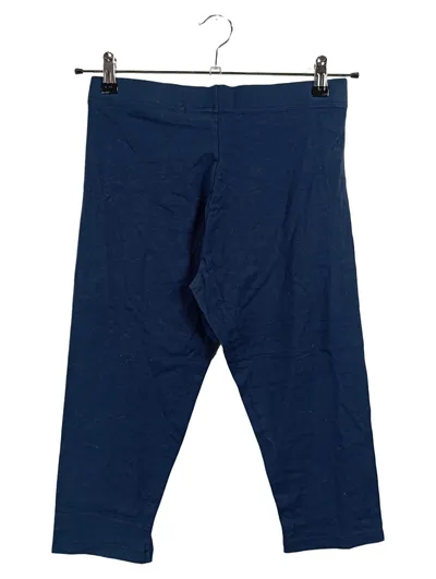 esmara Damen Capri Leggings Blau Gr. 40 W31 L Baumwolle Casual