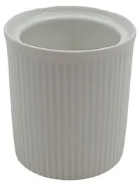 Arzberg Auflaufform Keramik weiß geriffelt 750ml 1