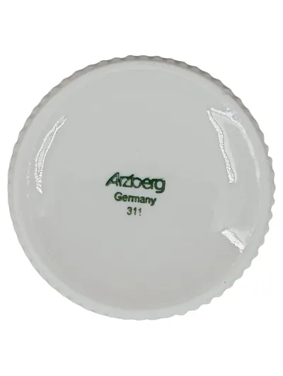 Arzberg Auflaufform Keramik weiß geriffelt 750ml