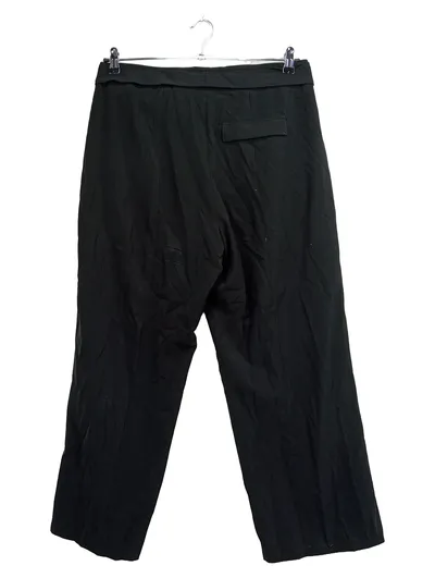 RIANI Damen Stoffhose Schwarz Gr. 42 W33 Elegant Business mit Gürtel
