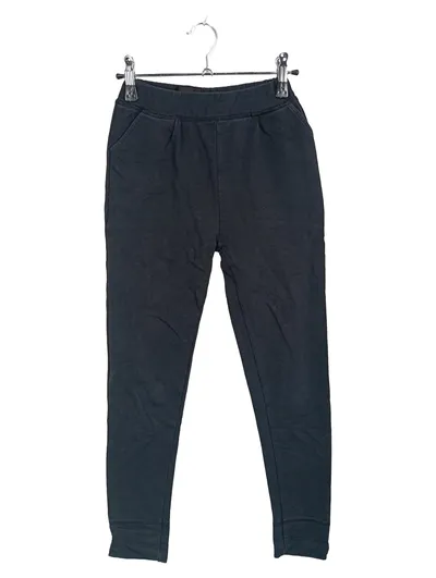 me&i Jogginghose Kinder Gr. 152 Schwarz Bio-Baumwolle Hose