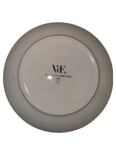 Villa d'Este Home Tivoli Essteller Keramik Grau Abstrakt Muster 20cm