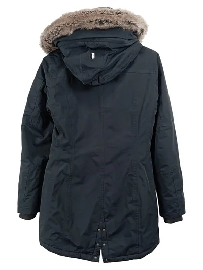 Wellensteyn Damen Parka Winterjacke Schwarz Gr. 34 XS Outdoor Kapuze
