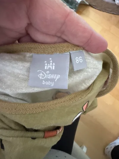 Disney Baby Body König der Löwen Simba Timon Pumbaa Gr. 86 Oliv