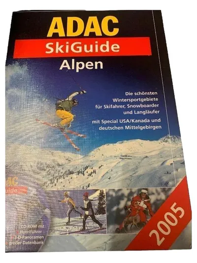 ADAC SkiGuide Alpen 2005 Reiseführer Wintersportgebiete Skifahrer Snowboarder