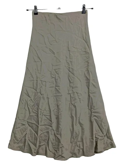 DRYKORN A-Linienrock Beige Gr. 38 M Maxirock Minimalistisch