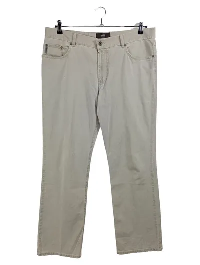 BRAX Herren Cordhose Beige Gr. W38 54 XXL Casual Baumwolle