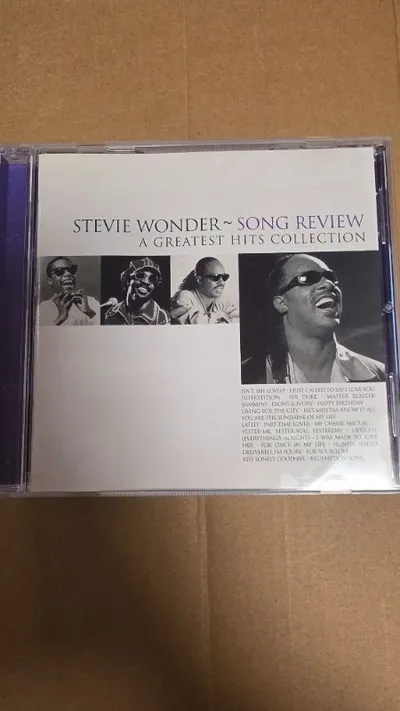 Stevie Wonder Song Review A Greatest Hits Collection CD Album R&B