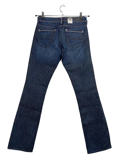Mavi Bella Damen Jeans Straight Leg W27 36 S Blau Neu