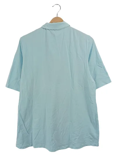 Gerry Weber Poloshirt Damen Blau Gr. 54 XXL Kurzarm Basic Casual