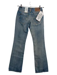 Firetrap Blackseal Damen Jeans Straight Leg Blau Gr. W27 L34 5