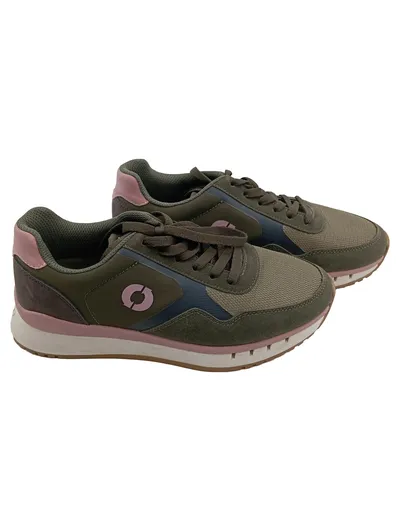 Ecoalf Damen Sneaker low Sportschuhe Oliv Gr. 39 Freizeit