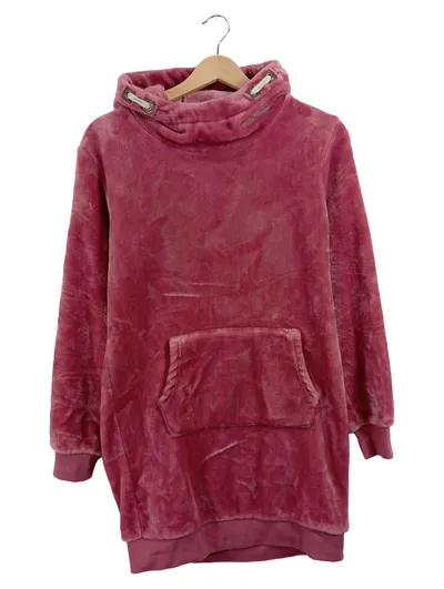 Yigga Kinder Kapuzenpullover Fleece Hoodie Pink Gr. 158