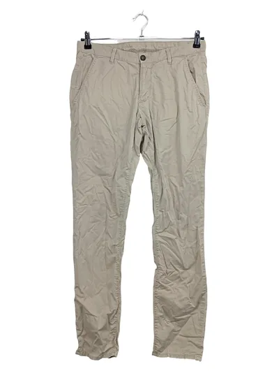 BALDESSARINI Herren Chino Stoffhose Beige Gr. W32 Casual