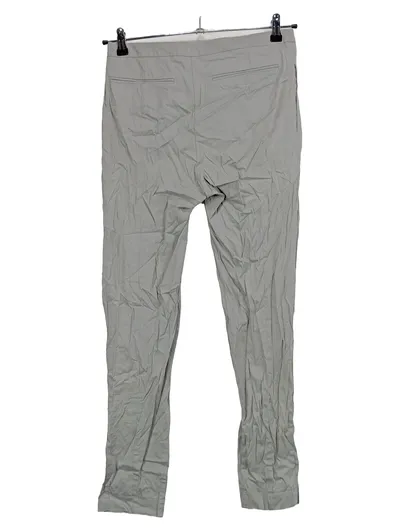 Patrizia Pepe Damen Stoffhose Grau Wickeloptik Gr. 42 W33 XL