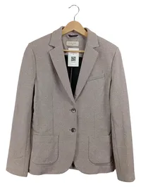 Circolo 1901 Blazer Damen Beige Fischgrätenmuster Gr. 38 M Klassisch 1