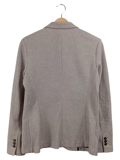 Circolo 1901 Blazer Damen Beige Fischgrätenmuster Gr. 38 M Klassisch