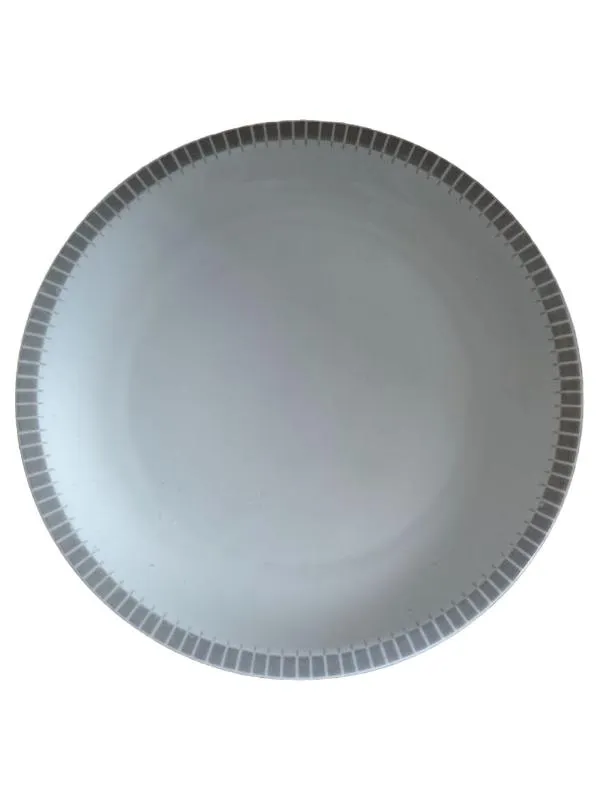 Arzberg 2050 Grand Prix Essteller Porzellan Weiß Grau 20 cm Triennale 1