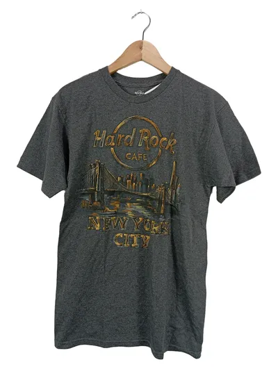 Hard Rock Cafe T-Shirt New York City Herren Gr. M Grau Limited Edition