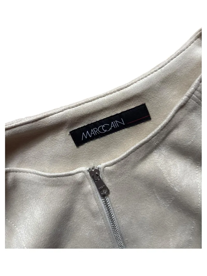 Marc Cain Damen Leichte Jacke Beige Gr. 36 S Elegant 7